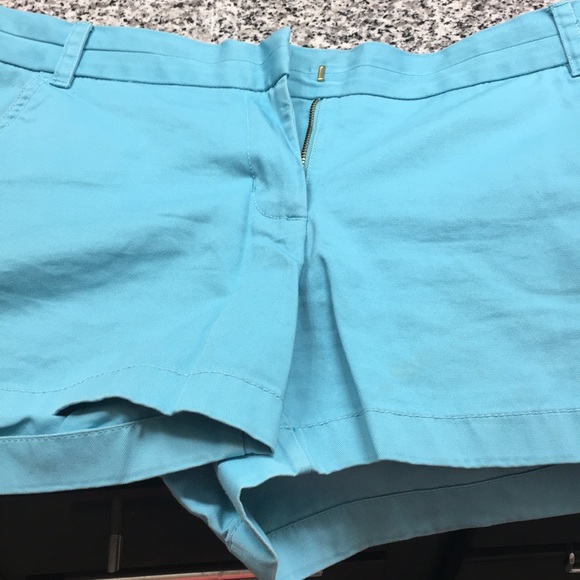 J Crew Chino 3” Shorts. Teal. - Picture 3 of 4
